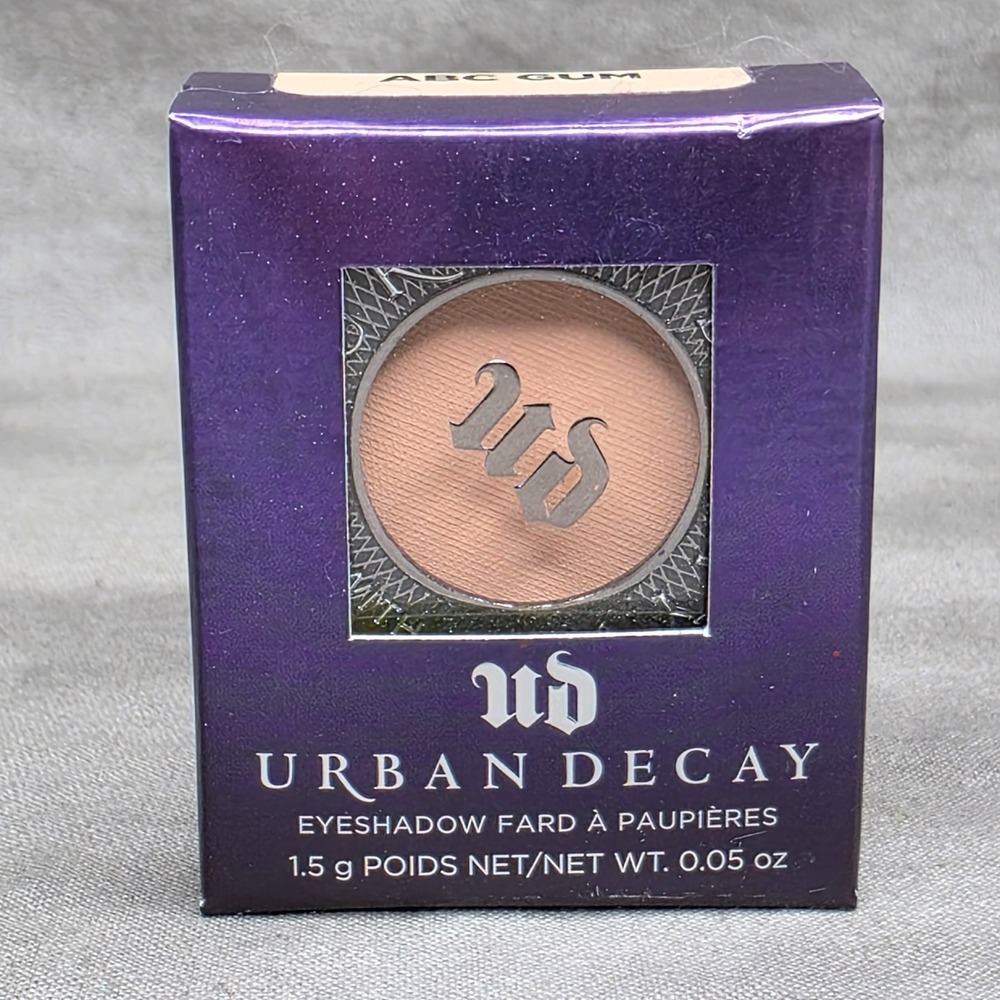 URBAN DECAY Eyeshadow ABC GUM Discontinued NEW, Sealed Box Full Sz .05 oz